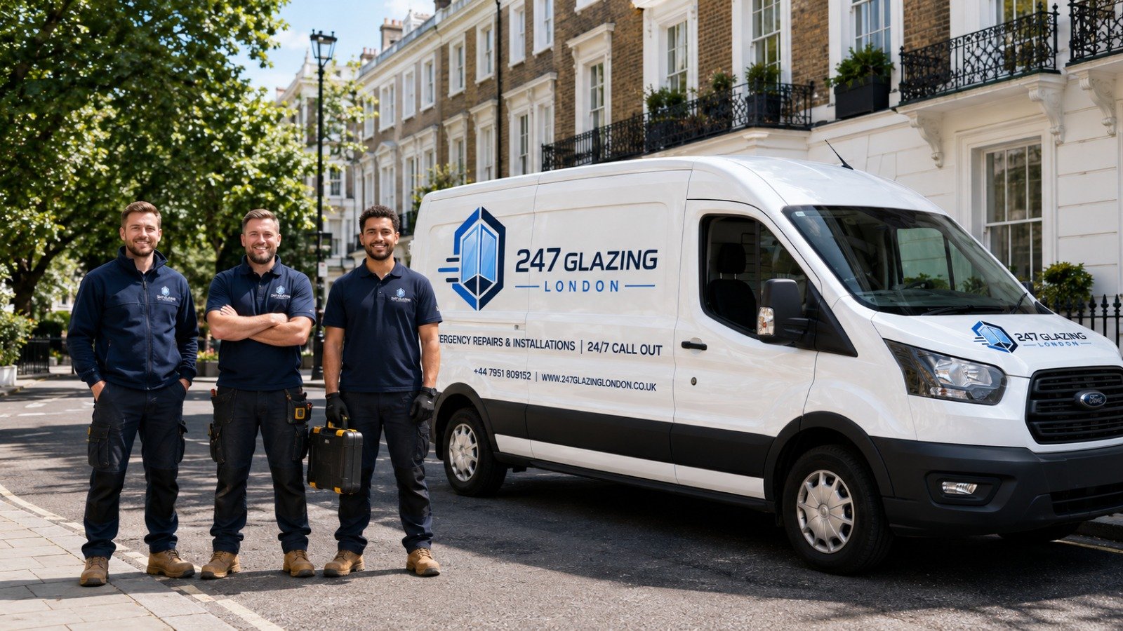 247 Glazing London response van